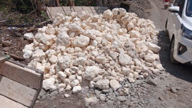 Gunakan Batu Kapur Dengan Anggaran Miliaran Rupiah, Pekerjaan Jalan Bengo/Lapri Menuai Sorotan