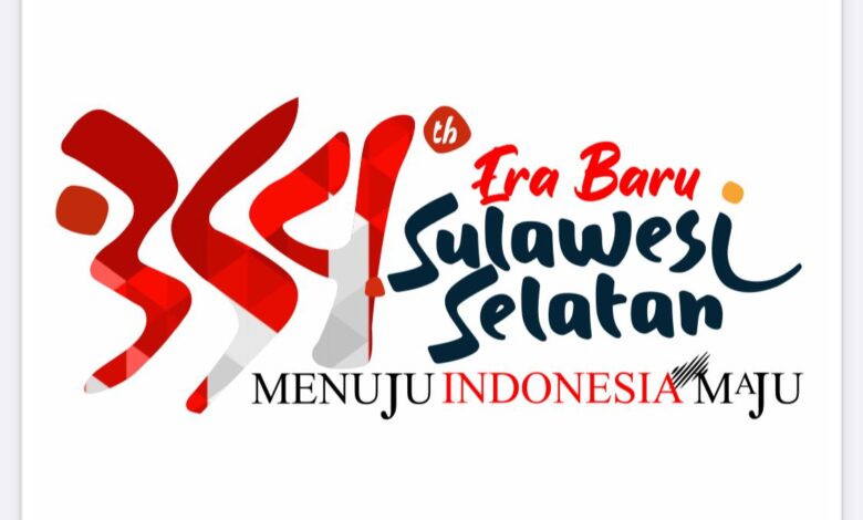 Perkenalkan, Logo dan Tema Hari Jadi Sulsel ke-354 Tahun