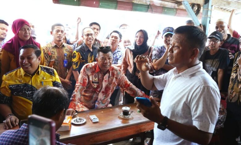 Segara Dibangun, Bupati Andi Utta Temui Pedagang Pasar Sentral Bulukumba