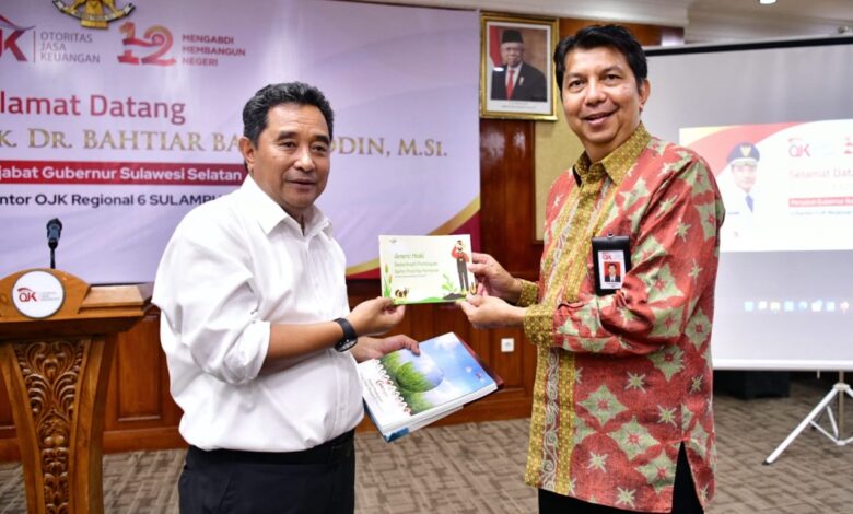 Pj Gubernur Sulsel - Kepala OJK Bahas Literasi Keuangan dan Ekosistem Bisnis Budidaya Pisang
