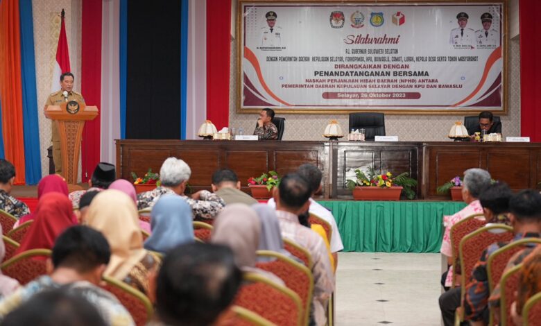 Kunjungan ke Kepulauan Selayar, Pj Gubernur Sulsel Cek Kesiapan Pemilu, Pengendalian Inflasi dan Stunting
