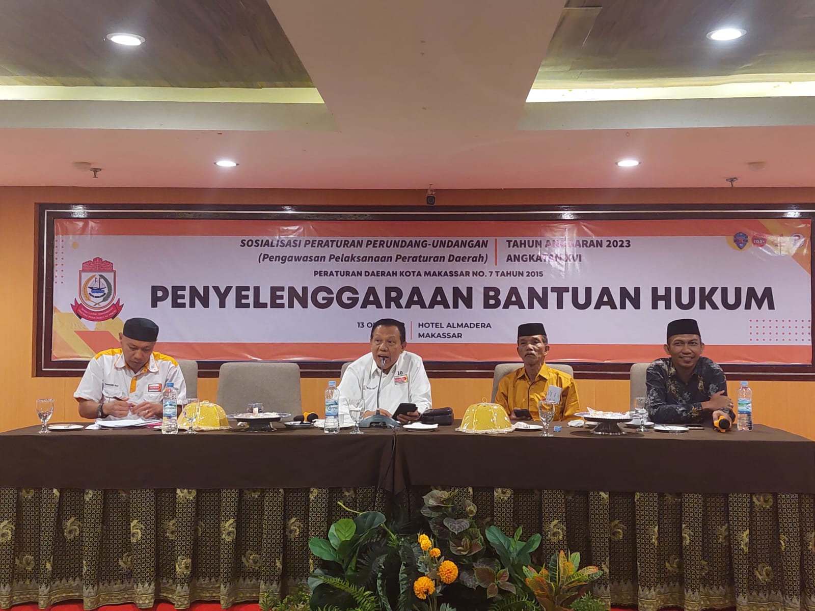 Legislator Makassar Yunus HJ Nilai Bantuan Hukum Jamin Akses Keadilan Warga Makassar