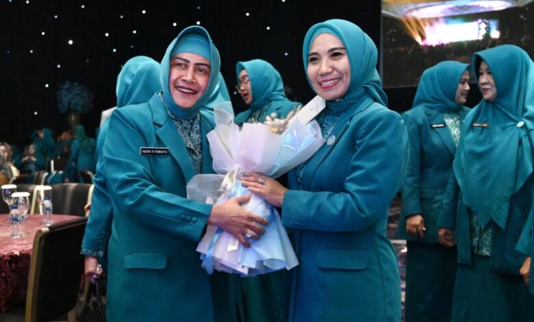 Dihadiri Sofha Marwah Bahtiar, Peringatan HKG PKK Kota Makassar Berlangsung Meriah