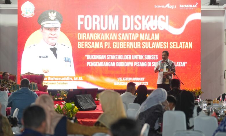 Pj Gubernur Bahtiar Gandeng OJK Bangun Ekosistem Bisnis Budidaya Pisang