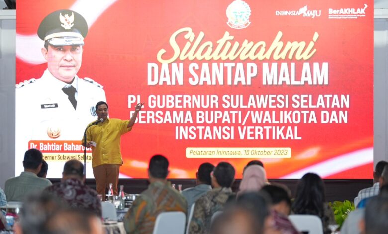 Pj Gubernur Sulsel Silaturahmi dengan Bupati, Wali Kota dan Instansi Vertikal di Sulsel