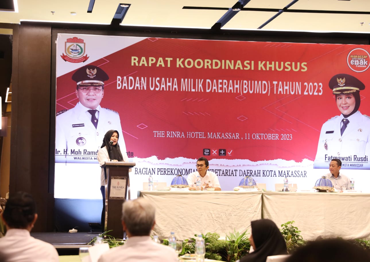 Rakorsus BUMD, Wakil Wali Kota Makassar Sampaikan Empat Hal Penting