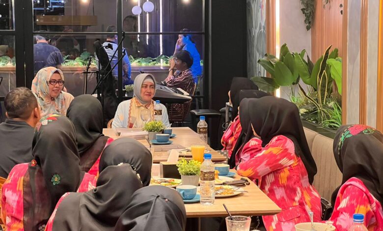 Hadiri Rasai Kota di Ternate, Ketua TP PKK Makassar Sempatkan Silaturahmi dengan Perantau Asal Sulsel