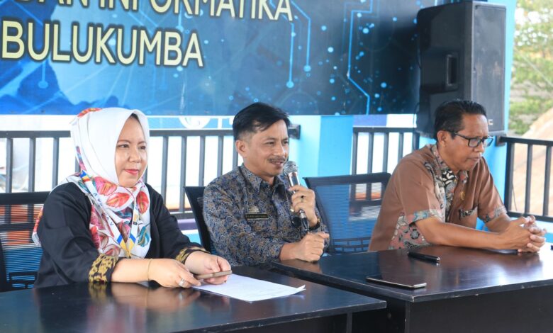 Persiapkan Sistem Satu Data Bulukumba, Diskominfo dan Persandian Gelar Coaching Clinik