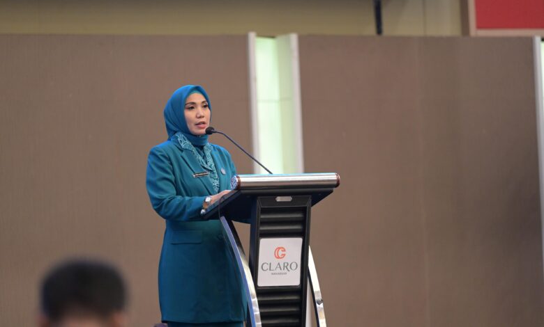 Di Rakorda, Sofha Marwah Bahtiar Tegaskan Siap Sukseskan Program Prioritas Pemprov Sulsel