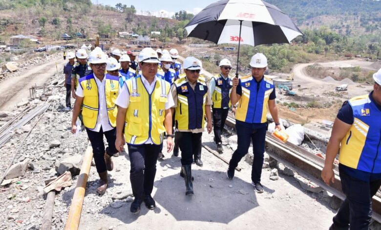 Tinjau Progres Bendungan Pamukkulu, Pj Gubernur Sulsel Dorong Pemanfaatan Lahan Tidur