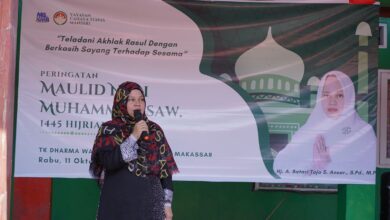 TK DWP Makassar Gelar Maulid Nabi, Ajang Memupuk Kecintaan Kepada Nabi Sejak Dini