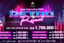 New Year’s Eve Celebration “Retro Revival” Back to 80’s Di Hotel Gammara Makassar