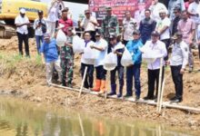 Tingkatkan Ketahanan Pangan, 50000 Benih Nila Dilepas di Embung Kecamatan Mare