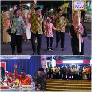 Festival Qasidah Rebana Tingkat Provinsi Sulteng Dibuka