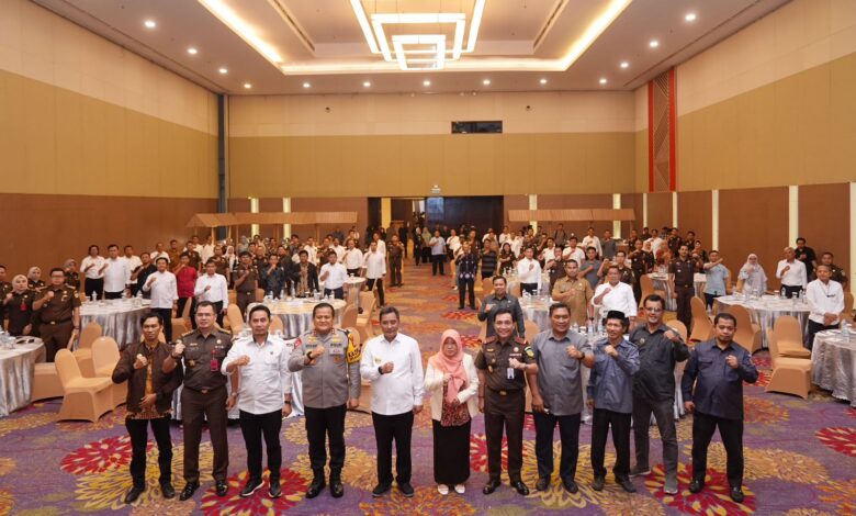 Pemprov, Kejati, Polda, dan Bawaslu Sulsel Komitmen Tegakkan Gakkumdu di Pemilu 2024