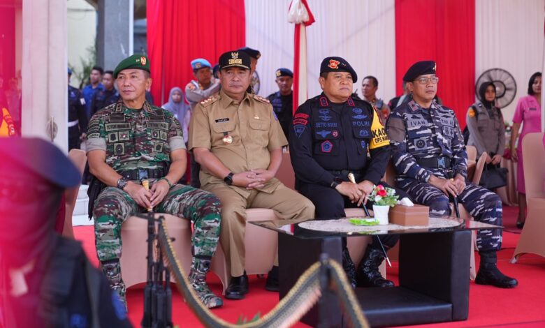 Hadiri HUT Brimob Ke-78, Bahtiar Baharuddin: Negara Aman Menuju Indonesia Maju