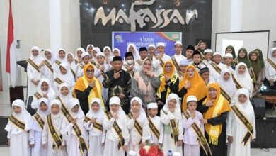 Indira Jusuf Ismail Buka Milad Sekaligus Wisuda Komunitas Hafiz On The Street