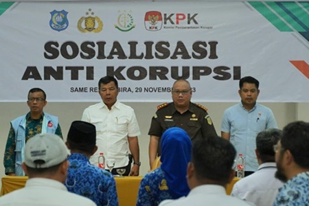Sosialisasi Anti Korupsi, Inspektorat Bulukumba Kumpulkan Kepala OPD hingga Kades