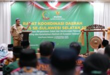 Pj Gubernur Bahtiar Paparkan Strategi Atasi Kemiskinan di Rakorda Baznas Sulsel