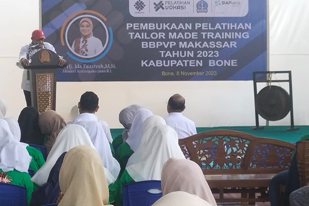 Buka Pelatihan BBPVP Makassar Amure Harap Para Peserta Bekerja Maksimal