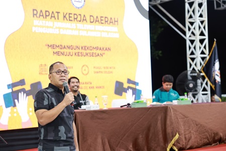 Danny Pomanto Buka Rapat Kerja Daerah IJTI Pengurus Daerah Sulsel di Tokka Tena Rata