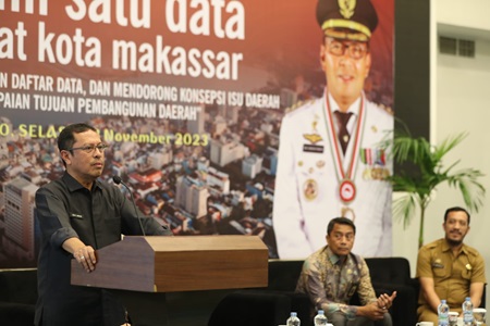 Sekda Kota Makassar Tekankan Pentingnya Data Valid dan Akurat Penunjang Keberhasilan Program