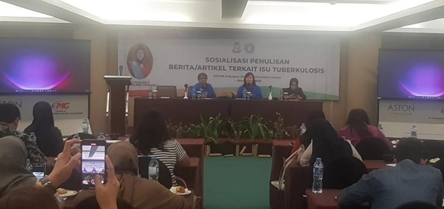 FMS Latih Jurnalis di Makassar, Liput Isu dan Sosialisasi Pencegahan Tuberkulosis
