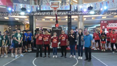 Indira Buka Kejurnas Bola Basket 3x3 di Makassar
