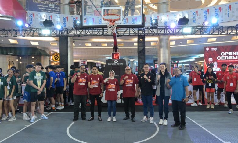 Indira Buka Kejurnas Bola Basket 3x3 di Makassar
