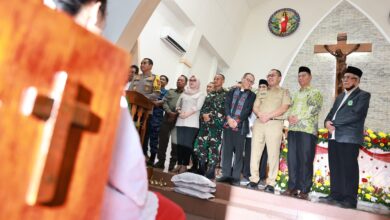 Danny Pomanto dan Pj Gubernur Pantau Pengamanan Malam Natal di Dua Gereja