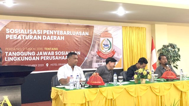 Bahas Perda TSLP, DPRD Makassar Harap Perusahaan Maksimalkan Dana CSR