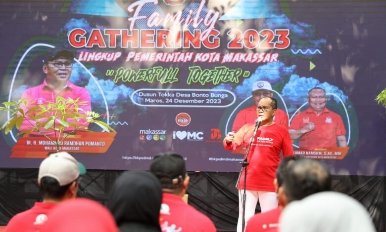 Family Gathering Ajang, Danny Pomanto: Eratkan Kekeluargaan Pemkot Makassar!