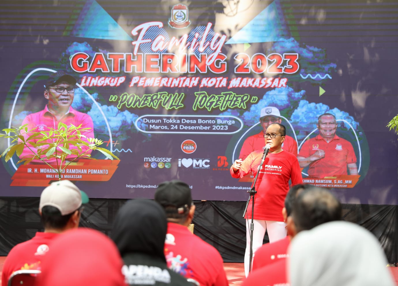 Family Gathering Ajang, Danny Pomanto: Eratkan Kekeluargaan Pemkot Makassar!