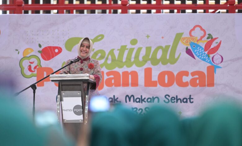 Ketua TP PKK Makassar Buka Festival Pangan Olahan Pisang