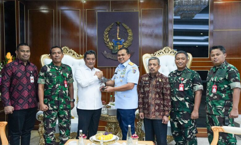 Komandan Kosek II Kunjungan Silaturahmi ke Penjabat Gubernur Sulsel
