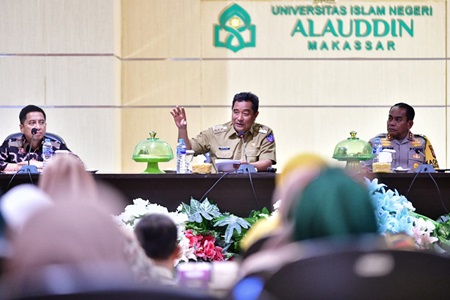 Bersama Kapolda Sulsel yang Baru, Pj Gubernur Dukung UIN Alauddin Ciptakan SDM Berkualitas