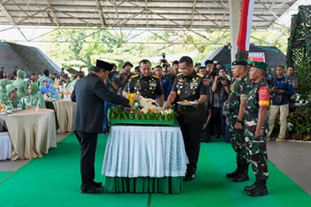 Tema Hari Juang TNI AD 2023 Sejalan dengan Program Pj Gubernur Sulsel