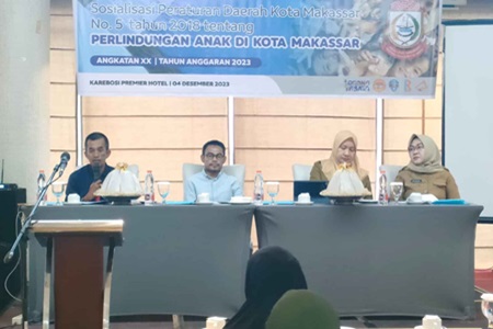 Gelar Sosialisasi Perda Nomor 5 Tahun 2018, H Saharuddin Said Ajak Warga Jagai Anakta'