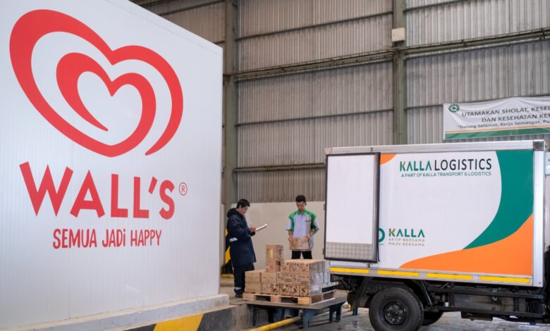 Tumbuh Positif di 2023, Kalla Translog Catat Kenaikan 21,67% Distribusi Es Krim Wall's