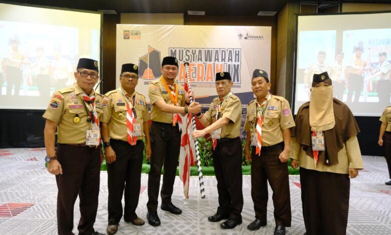 Adnan Terpilih Sebagai Ketua Kwarda Gerakan Pramuka Sulsel