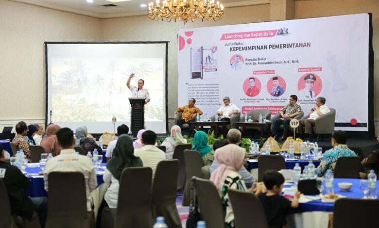 Danny Pomanto Bicara Pemimpin Peradaban pada Peluncuran Buku Karya Prof Aminuddin Ilmar