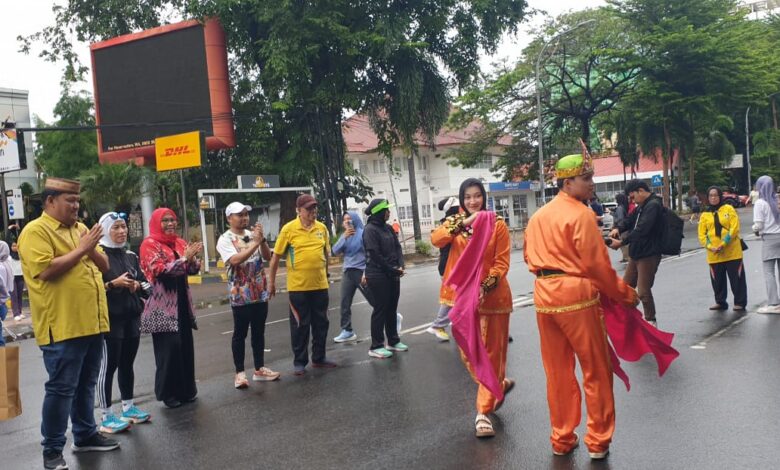 Dekranasda Sulsel Dukung Promosi Karawo Khas Gorontalo di CFD Sudirman