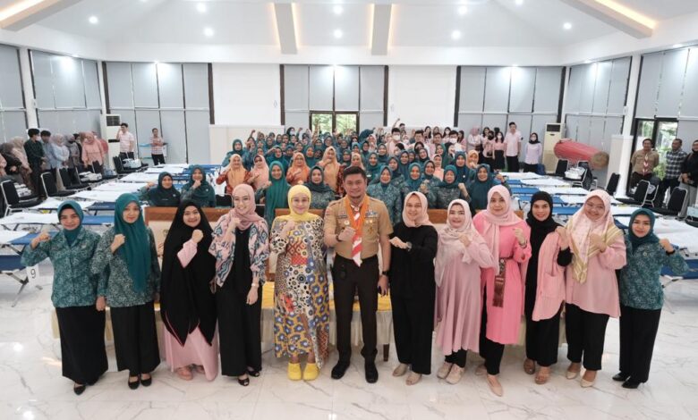 TP PKK Gowa Gelar Peeling Massal, Kolaborasi Perdoski Makassar