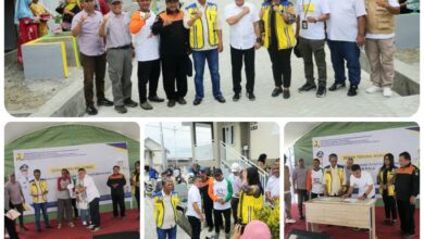 Wali Kota Hadianto Rasyid Serahkan Kunci Rumah Huntap Kepada Warga Korban Bencana Gempa Tsunami