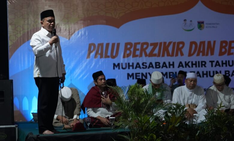 Pemkot Palu Gelar Palu Berdzikir dan Bershalawat Sambut Tahun Baru 2024