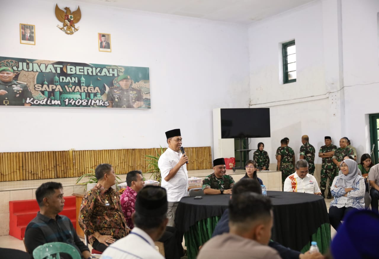 Sinergitas Pemkot Makassar, TNI, dan Masyarakat: Dialog Bersama Kawal Pemilu Damai