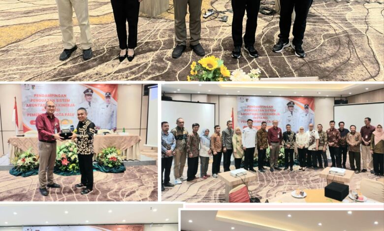 Hadianto Rasyid Buka Kegiatan Pendampingan Penguatan SAKIP Pemkot Palu