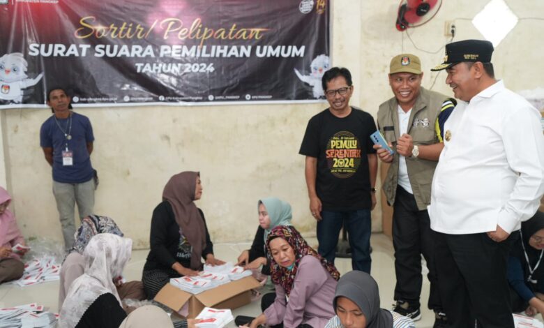 Logistik Pemilu di Pangkep Sudah Siap Dikirim Hingga ke Pulau Terluar