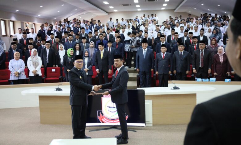 Kemampuan Jaga Kekompakan Organisasi, Hantar Firman Pagarra Jabat Pj Sekda Kota Makassar