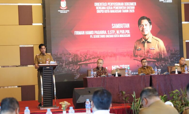PJ Sekda Harapkan Output RKPD 2025 Selaraskan Persepsi Guna Wujudkan Visi Misi Makassar